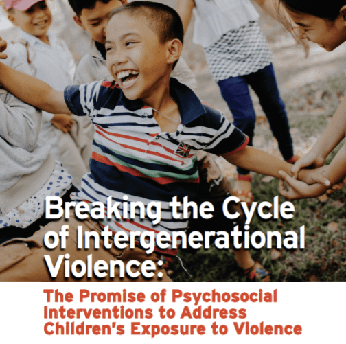 Breaking the Cycle of Inter generational Violence