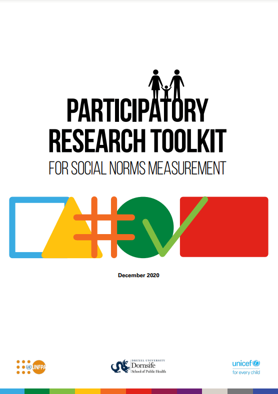 Cover page for participatory research toolkit