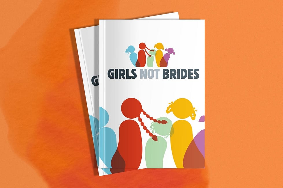 Book with cover title Girls Not Brides